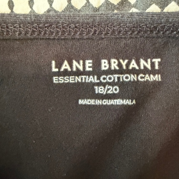 3-PACK BUNDLE! PLUS SIZE (18/20)_Lane Bryant Tank Top (periwinkle, white, black) - Picture 9 of 9